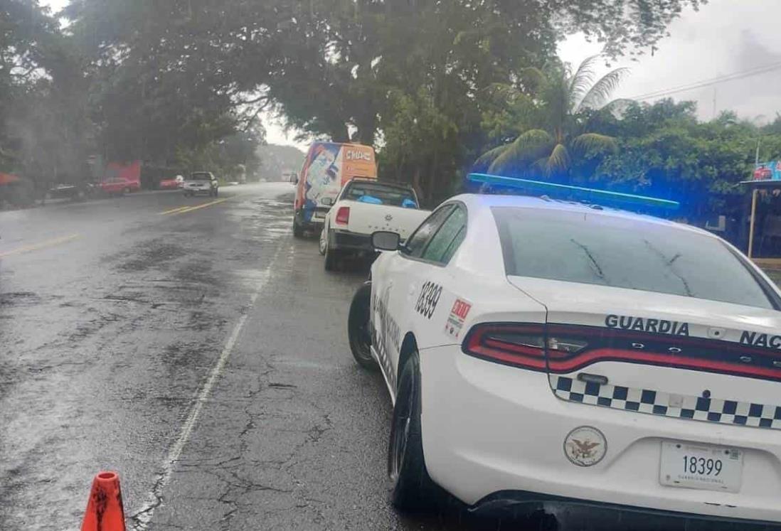 Se Impactan Unidades En Carretera A Tierra Blanca 2207