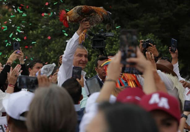 Adán Augusto abarrota el Monumento a la Revolución en Ciudad de México