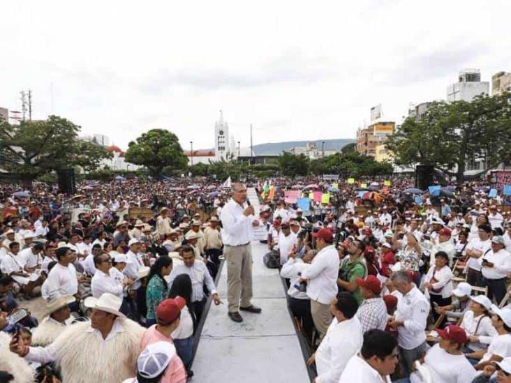 Pide Adán Augusto confianza para liderar siguiente etapa de la 4T