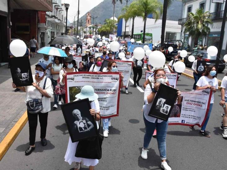 Colectivos de búsqueda de desaparecidos anuncian marcha en Orizaba