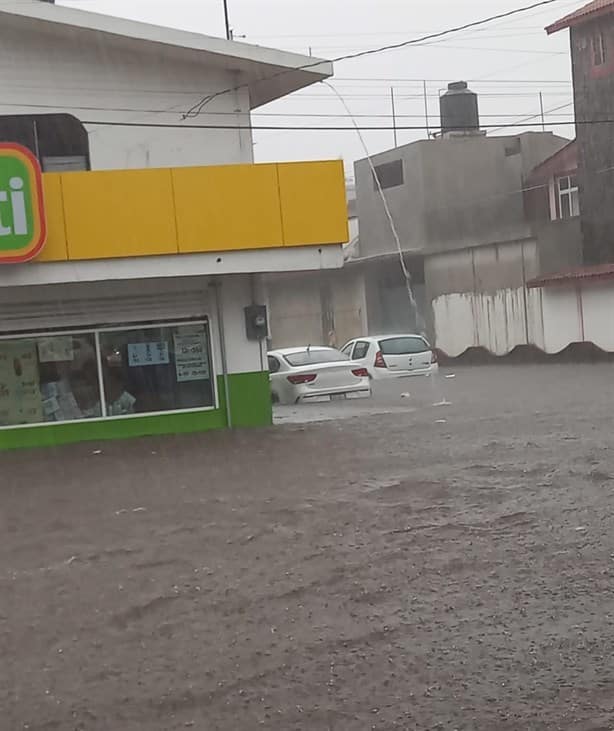 Xalapa, bajo el agua; fuerte lluvia inunda varias partes de la capital (+Video)