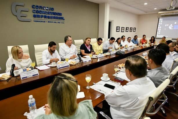 CCE expuso inquietudes en algunas leyes ante diputados del PAN tras reunión en Veracruz