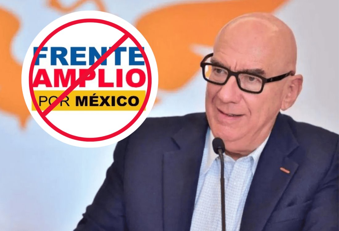 Dante Delgado confirma que MC no se unirá al “Frente Amplio por México”