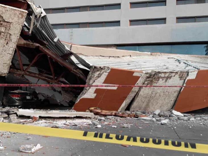 Cae parte del techo del hotel Fiesta Americana en Hermosillo (+Video)