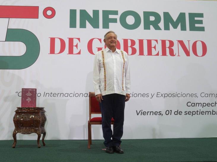 AMLO rinde Informe de Gobierno en Campeche: 5 años de Transformación y Humanismo Mexicano