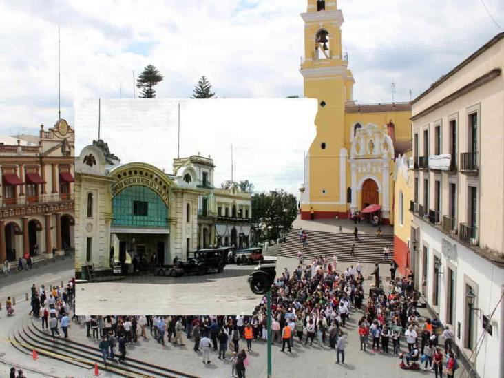 Plaza Lerdo de Xalapa, construida sobre una gasolinera; ¿lo sabías?