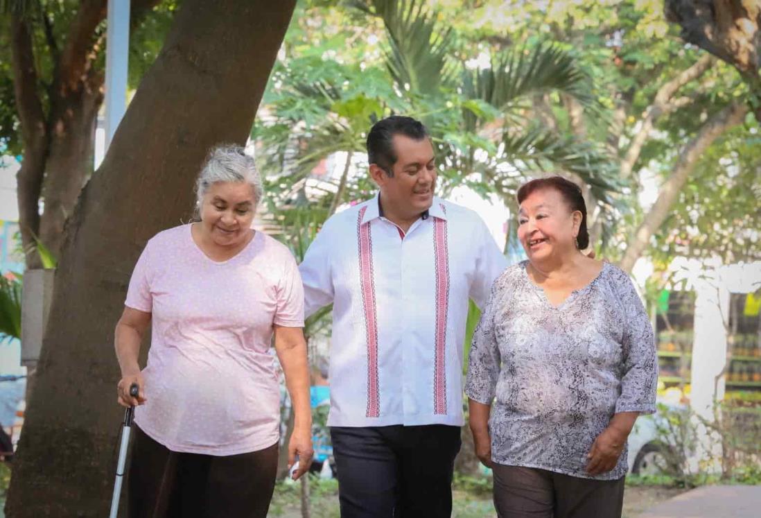 Defiendo con mi voto y voz a los adultos mayores: Gutiérrez Luna