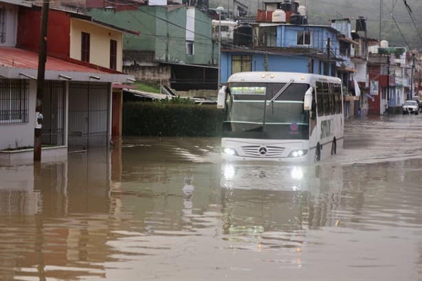 Xalapa en alerta ante estragos por fuertes lluvias