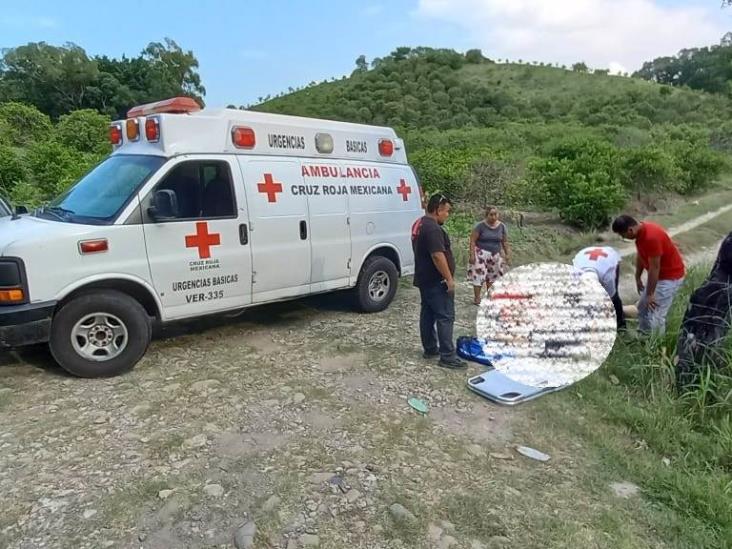 Derrapan motocicletas en carretera Misantla-Martínez de la Torre