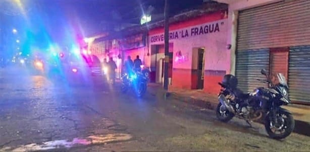 Realizan operativo de seguridad en bares y cantinas de Misantla