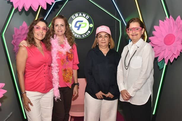 Grupo Reto Veracruz realiza evento ‘Ponte Pádel, Ponte Rosa’