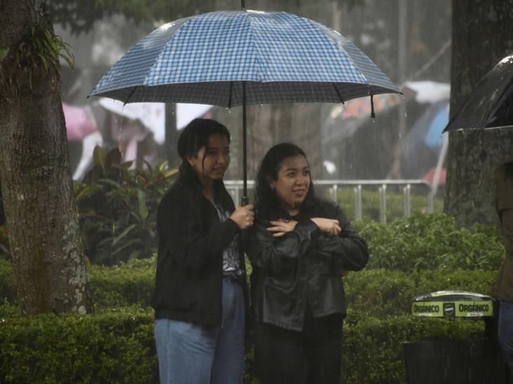 Aumentarán las lluvias a partir del miércoles en Veracruz ¡No guardes el paraguas!