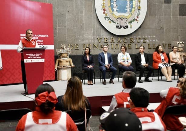 Arranca Cruz Roja colecta estatal en Veracruz