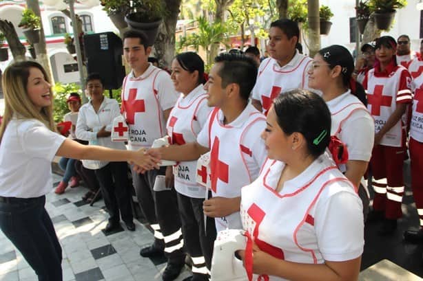 Inició la colecta anual de la Cruz Roja en Veracruz