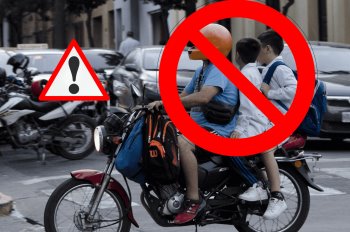 ¡Se acabaron las Motofamilys! En este estado no permitirán transportar a niños en motocicletas