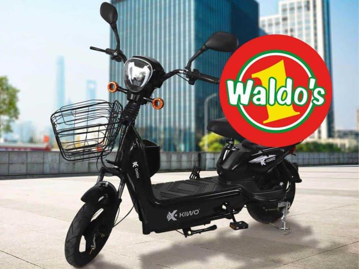 Waldo´s vende esta bicicleta eléctrica por menos de 8 mil pesos