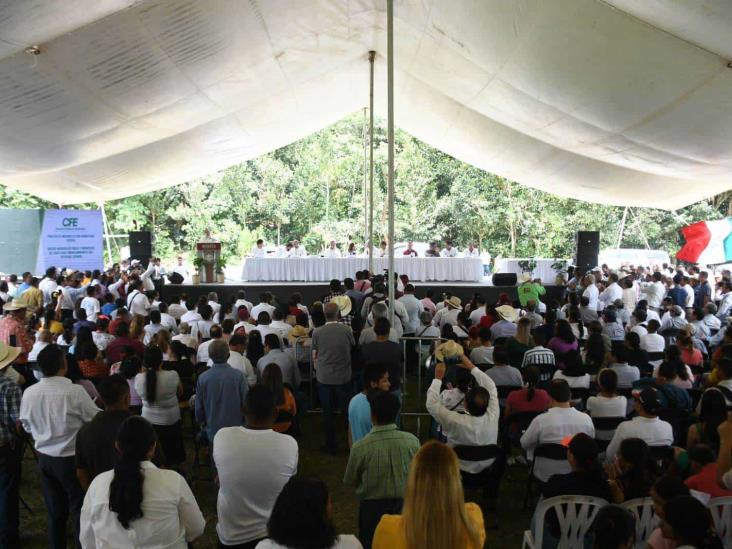 Inauguran planta microhidroeléctrica en Misantla