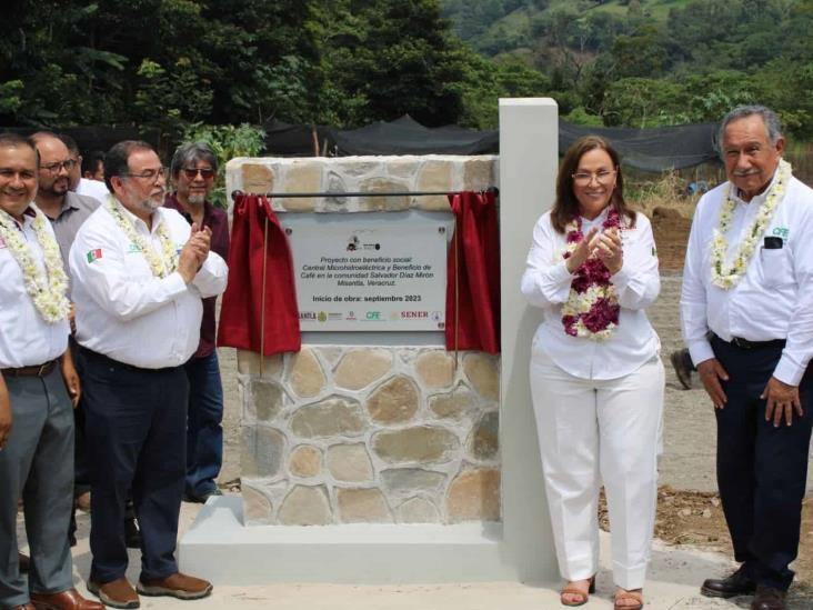 Inauguran planta microhidroeléctrica en Misantla