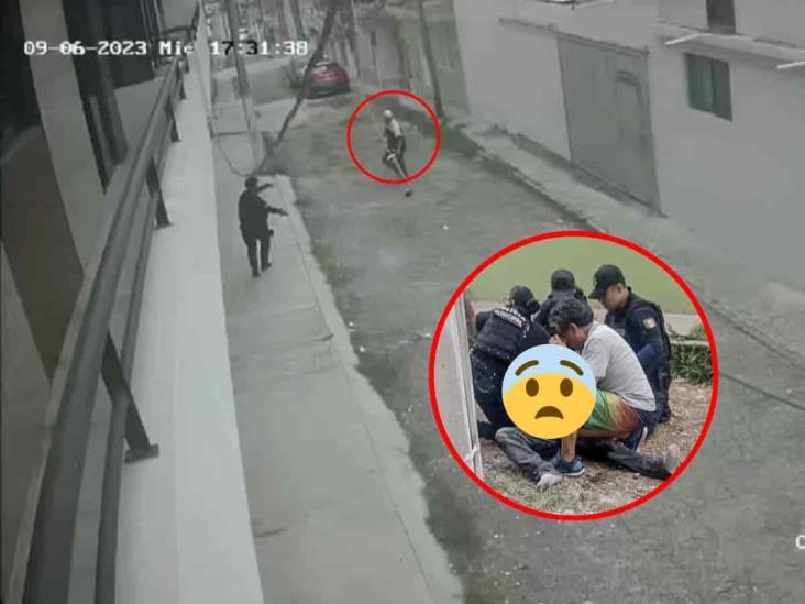 Pierde la vida sujeto baleado por Policía Municipal de Xalapa; ¿qué ocurrió?