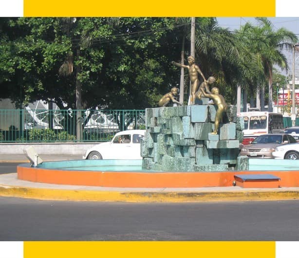 Estas son las fuentes que desaparecieron en la ciudad de Veracruz