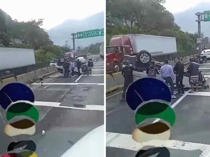 Señalan a regidor de Ciudad Mendoza por accidente en la Puebla-Orizaba (+Video)