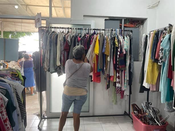 Bazar de Casa Santa Ana ayuda a quienes más lo necesitan en Boca del Río
