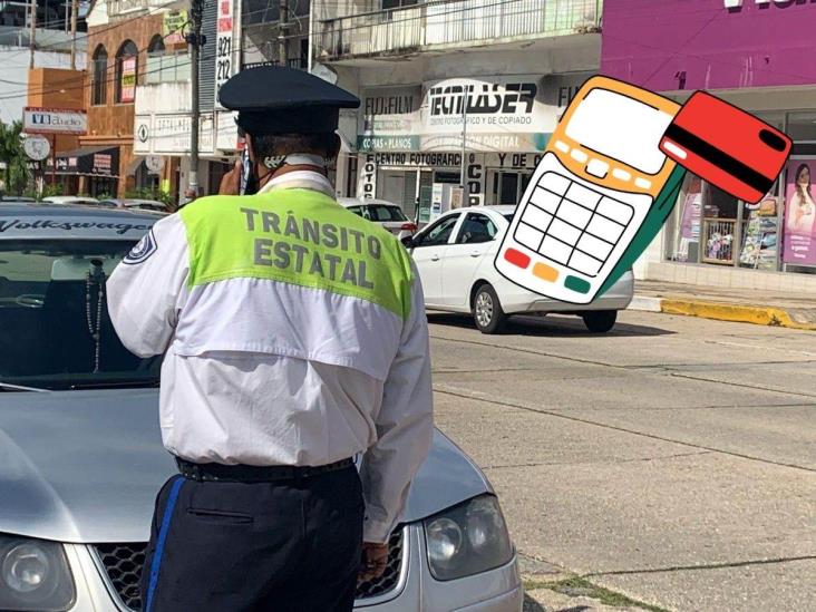 En Veracruz, multas de Tránsito serán cobradas con tarjeta bancaria