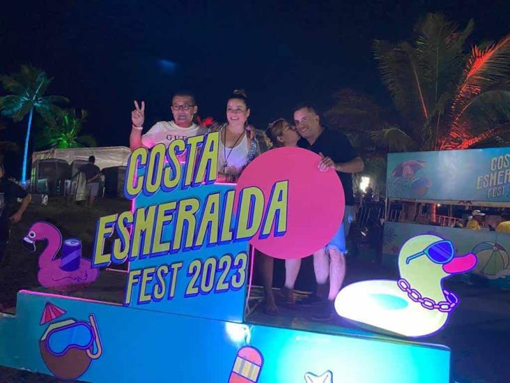 Locales y turistas gozaron del Costa Esmeralda Fest 2023