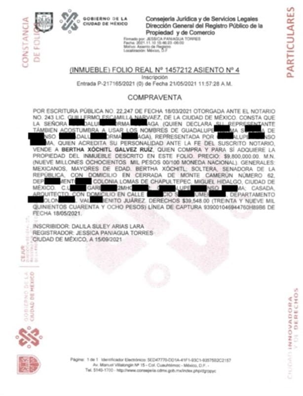 Xóchitl Gálvez: dos casas podrían destapar corrupción de la panista