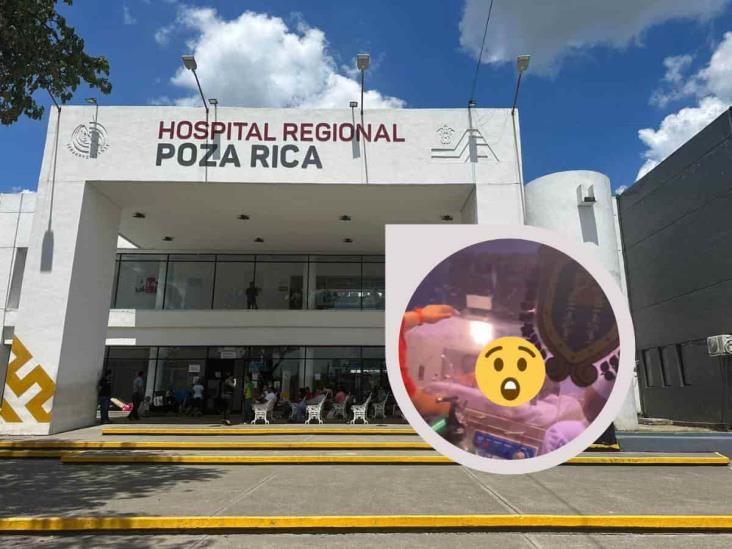 Llega a Poza Rica bebé que nació en calles de Pánuco; denuncian violencia obstétrica