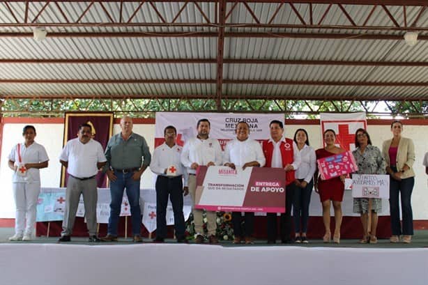 Cruz Roja realiza colecta en Cbtis de Misantla