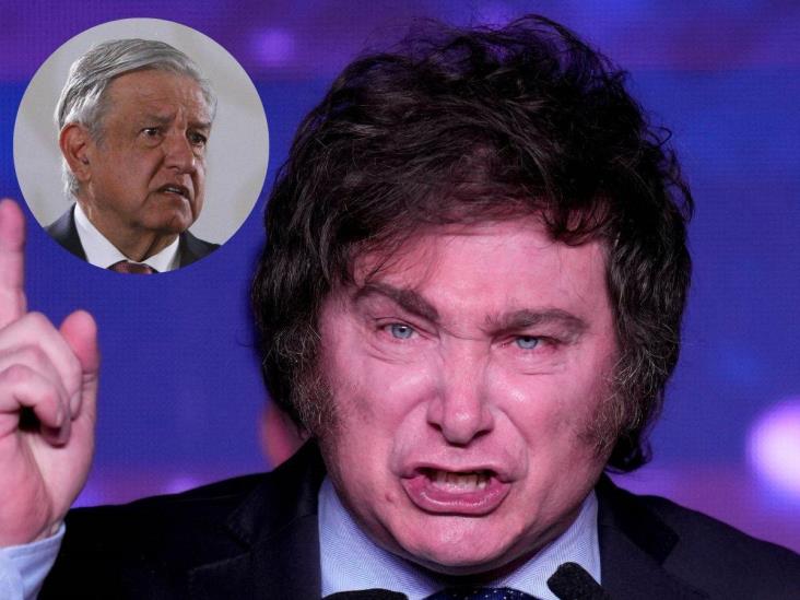 “Javier Milei es un deslenguado”, acusa AMLO tras ofensas contra el papa Francisco