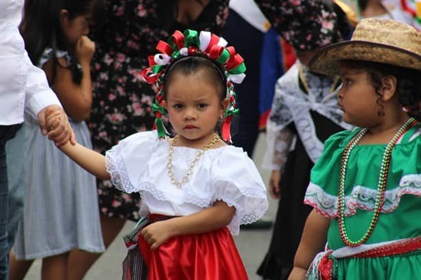 Celebran la Independencia de México en escuelas de Misantla