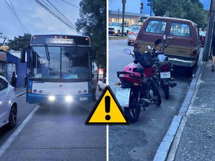 Autobús arrolla a madre e hija en Orizaba