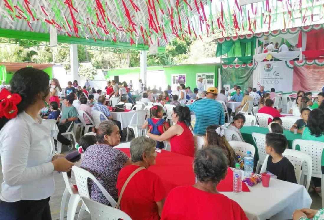 Puente Nacional realiza tardeada y adelanta el tradicional Grito de Independencia