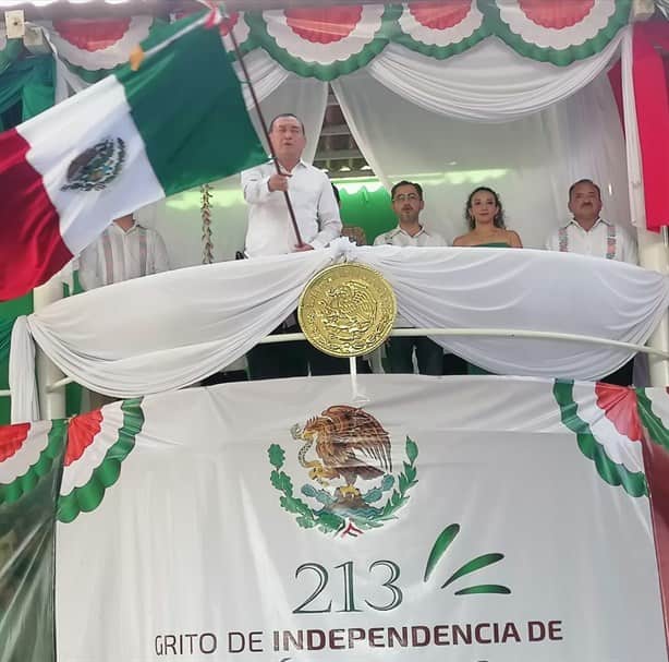 Puente Nacional realiza tardeada y adelanta el tradicional Grito de Independencia