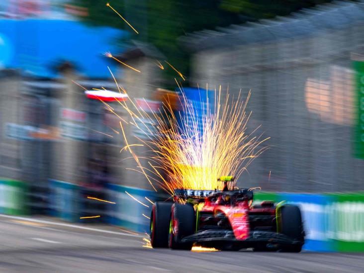 GP de Singapur: Carlos Sainz logra la pole; pesadilla para Red Bull