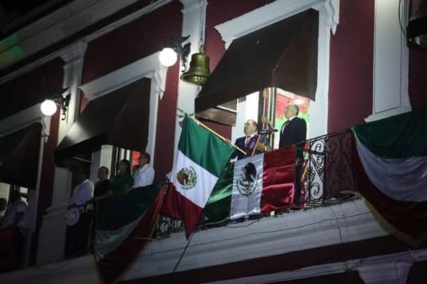 Javier Hernández Candanedo encabeza Grito de Independencia en Misantla