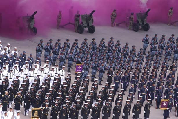 Unidad y lealtad: AMLO encabeza desfile militar del 16 de septiembre