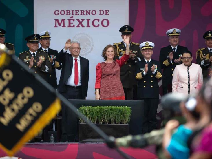 Unidad y lealtad: AMLO encabeza desfile militar del 16 de septiembre