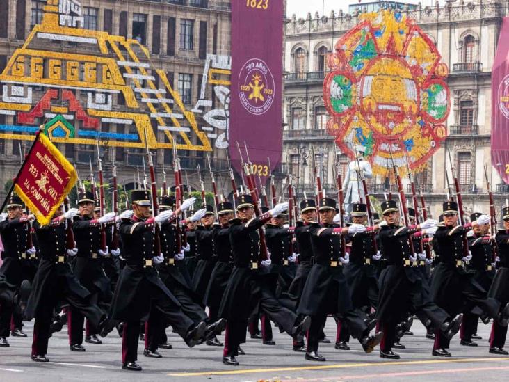 Unidad y lealtad: AMLO encabeza desfile militar del 16 de septiembre