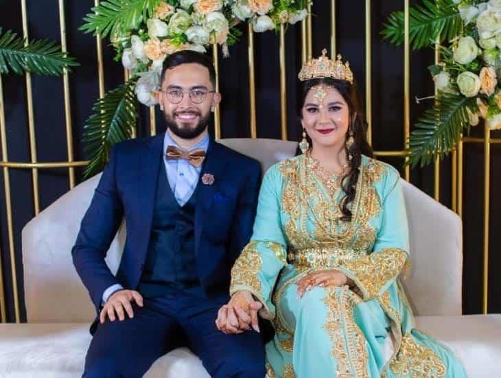 Nabil Noufid y Carmen Marina Najn Jattar tuvieron su boda real en Marruecos