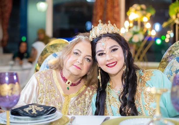 Nabil Noufid y Carmen Marina Najn Jattar tuvieron su boda real en Marruecos
