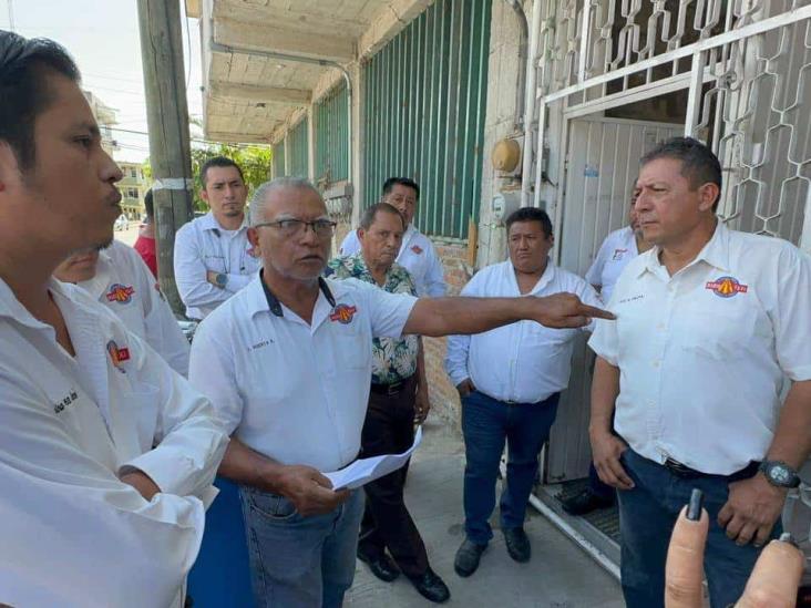 Estalla conflicto entre taxistas de la CROC en Poza Rica (+Video)