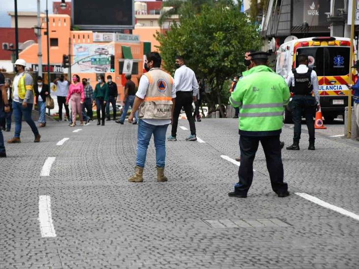 Mañana hay simulacro nacional; en Xalapa, todo listo para el ejercicio