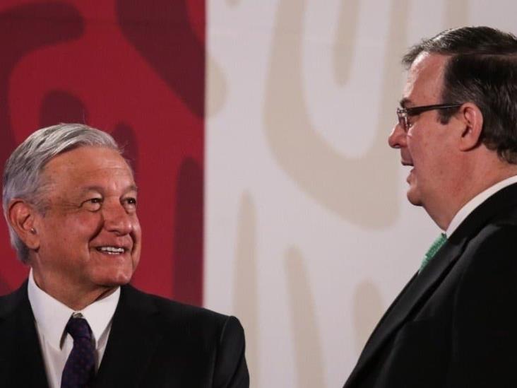 AMLO llama a Ebrard a la unidad, tras impugnación a proceso interno de Morena