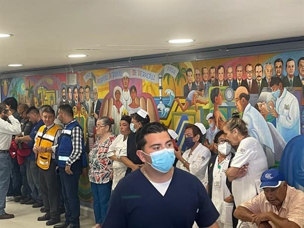 Hospital Regional de Veracruz se suma al Simulacro Nacional 2023 | VIDEO