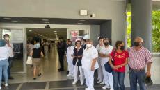 Hospital Regional de Veracruz se suma al Simulacro Nacional 2023 | VIDEO