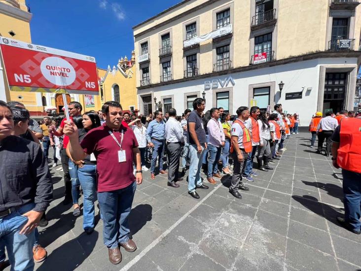 Simulacro nacional 2023: gran participación en Veracruz, reporta SPC (+Video)