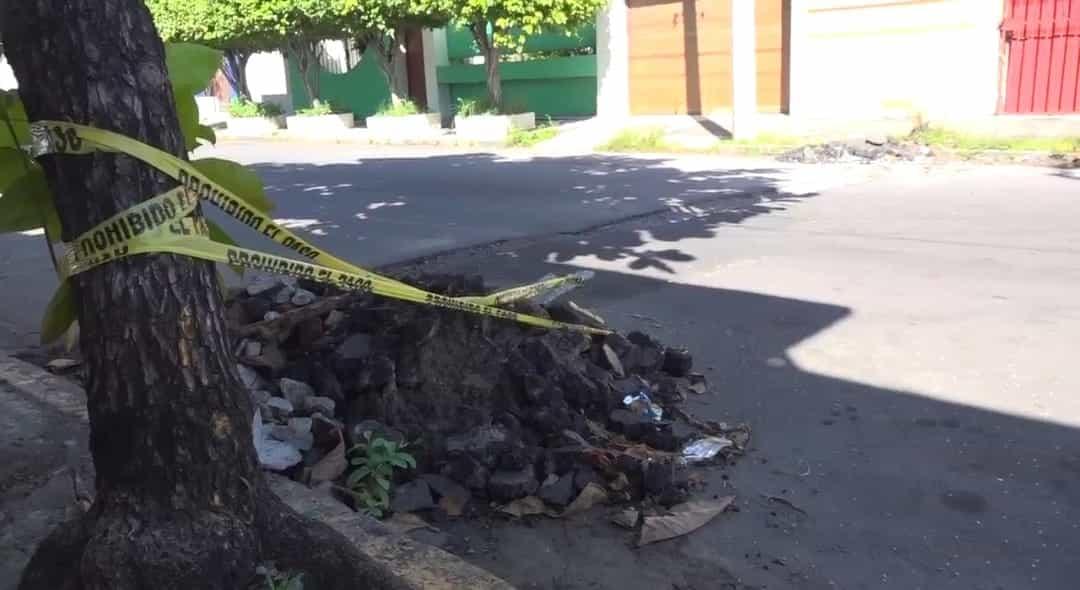 Grupo MAS abandonó obra en Centro de Veracruz, acusan vecinos